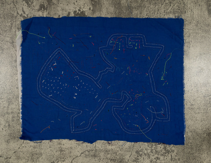 Traditional Patriotic Panama Flag Mola