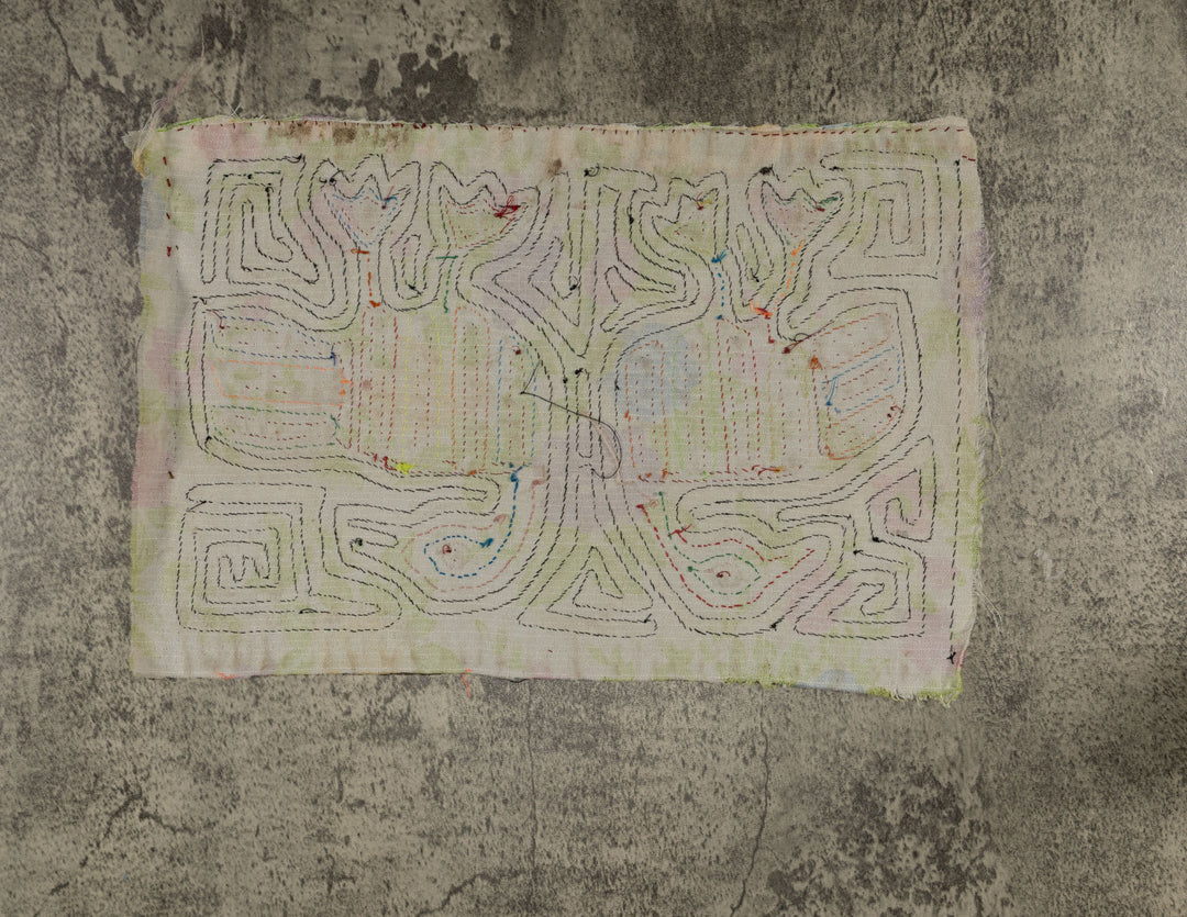 Vintage Fine Feather Goose Mola