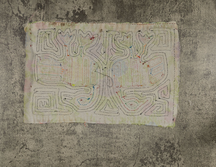 Vintage Fine Feather Goose Mola