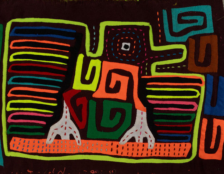 Classic Rainbow Colors Fancy Rainforest Bird Mola