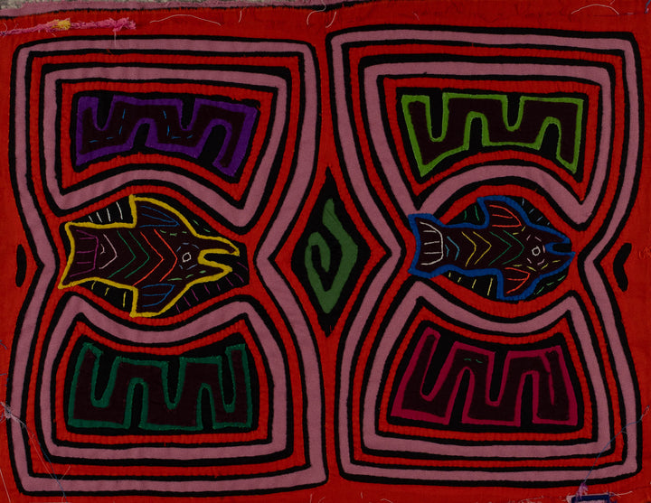 Classic Orange And Pink Fish Aquarium Mola