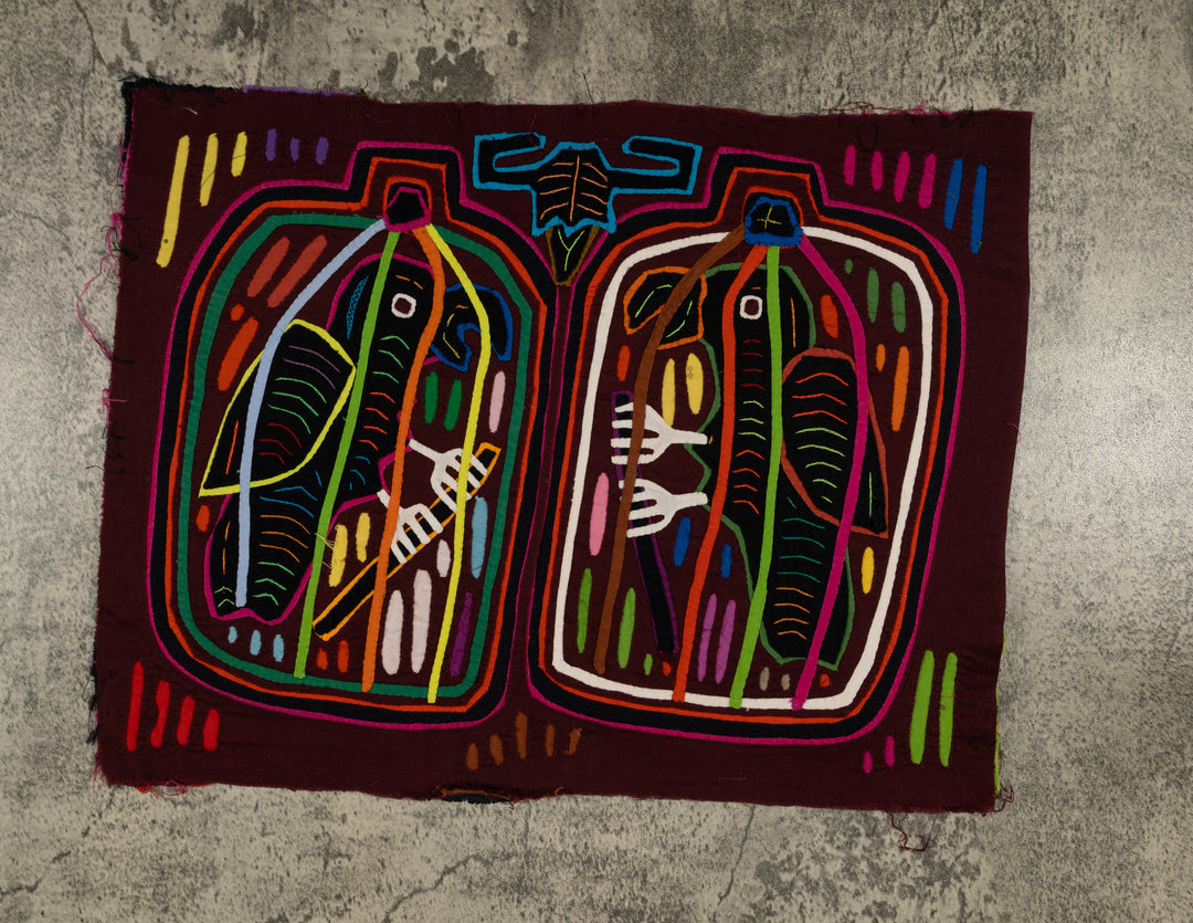 Traditional Multi-Color Parrot Birdcage Mola