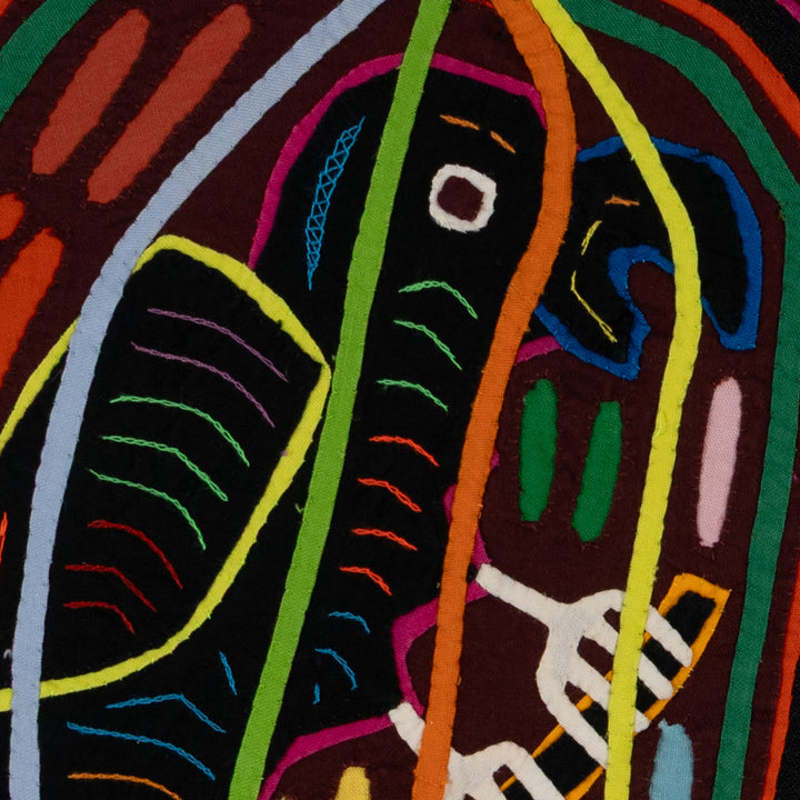 Traditional Multi-Color Parrot Birdcage Mola