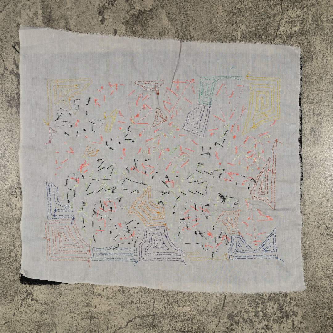 Fantasy Red Blue And Yellow Two Parrot Mola