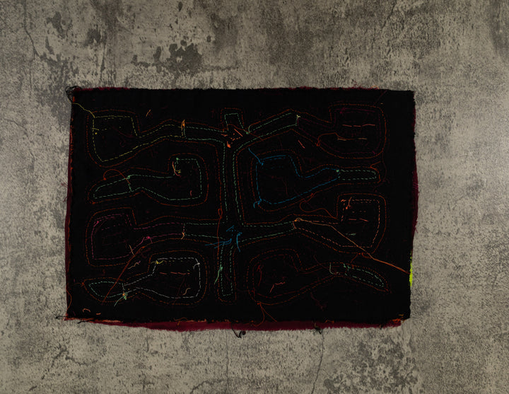 Maroon Smoking Pipe Mola