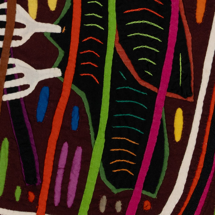 Traditional Multi-Color Parrot Birdcage Mola