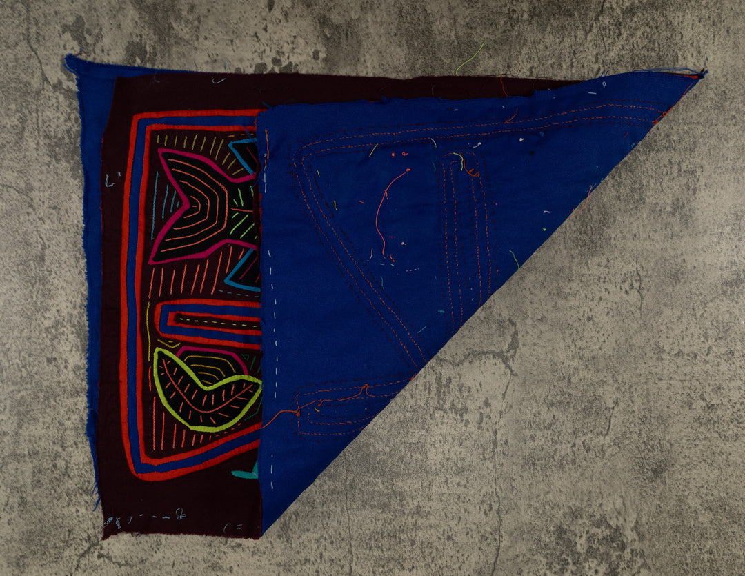 Burgundy And Blue Aquarium Fish Mola