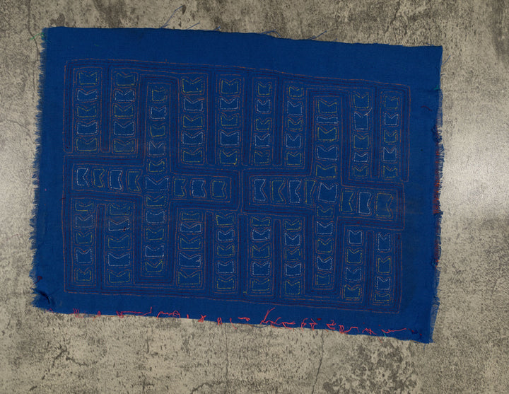 Traditional Orange Christian Cross Mola