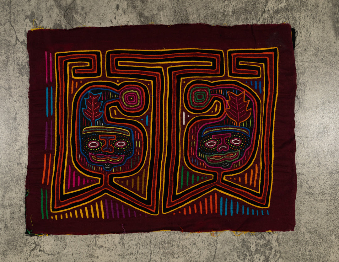 Traditional Orange Red And Yellow Santa Elf Mola