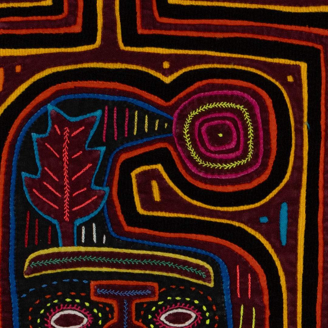 Traditional Orange Red And Yellow Santa Elf Mola