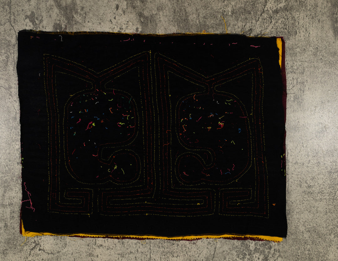 Traditional Orange Red And Yellow Santa Elf Mola