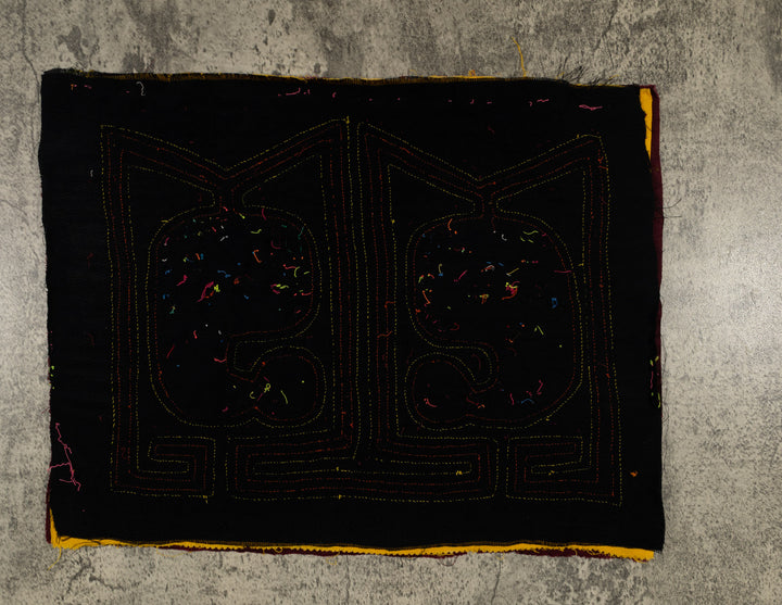 Traditional Orange Red And Yellow Santa Elf Mola