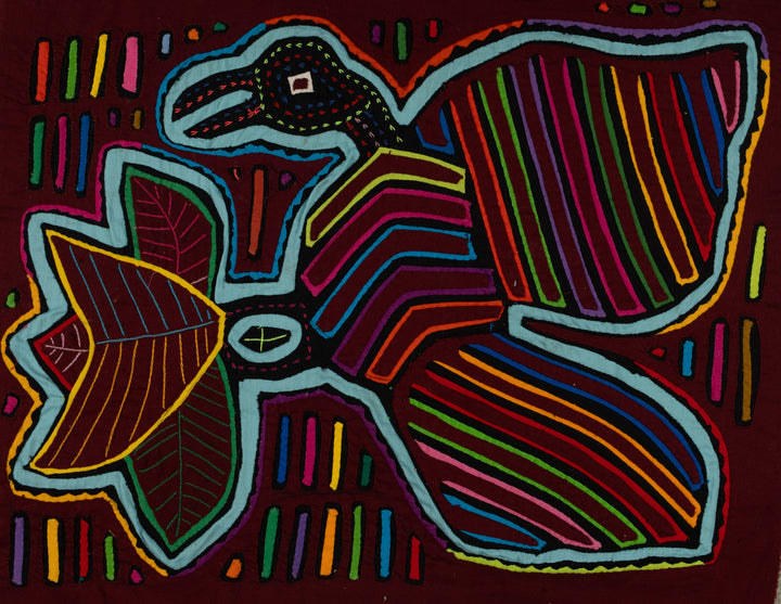 Traditional Magnificent Multi-Color Bird Mola