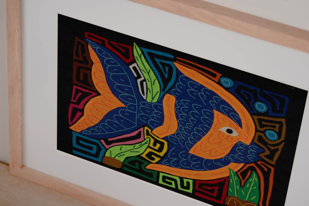 Fantasy Orange And Blue Angel Fish Mola