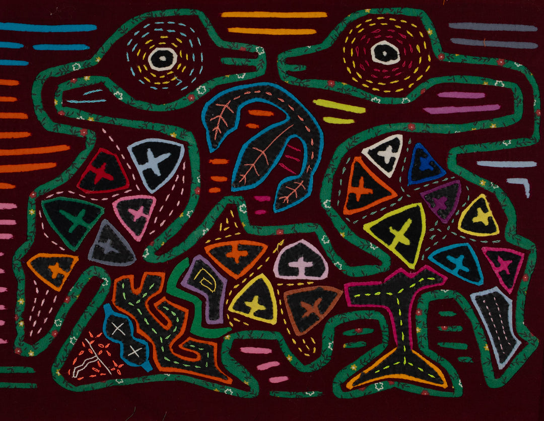 Vintage Kissing Swan Bird Mola