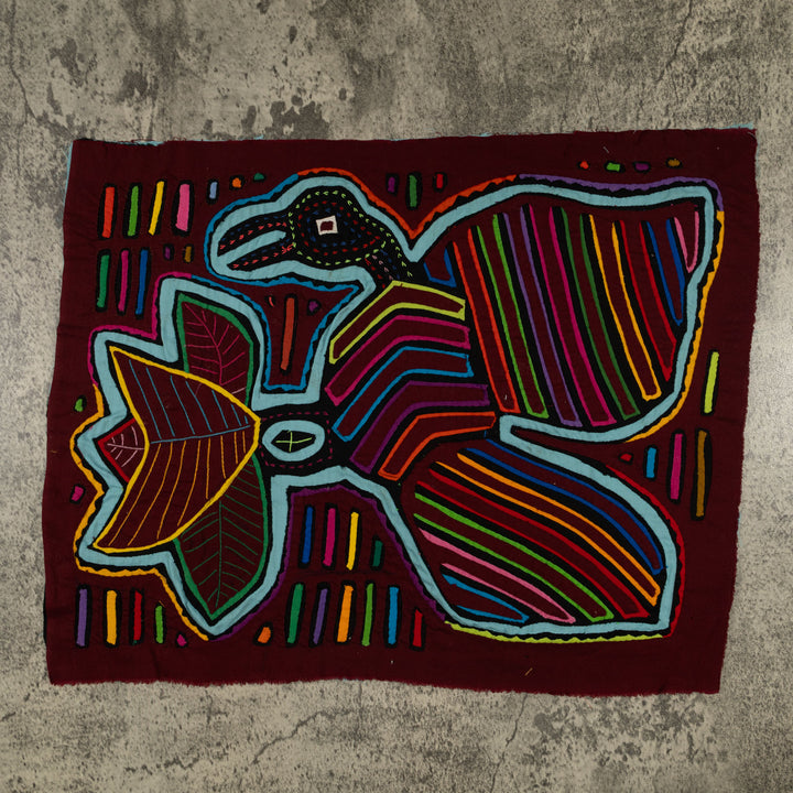 Traditional Magnificent Multi-Color Bird Mola