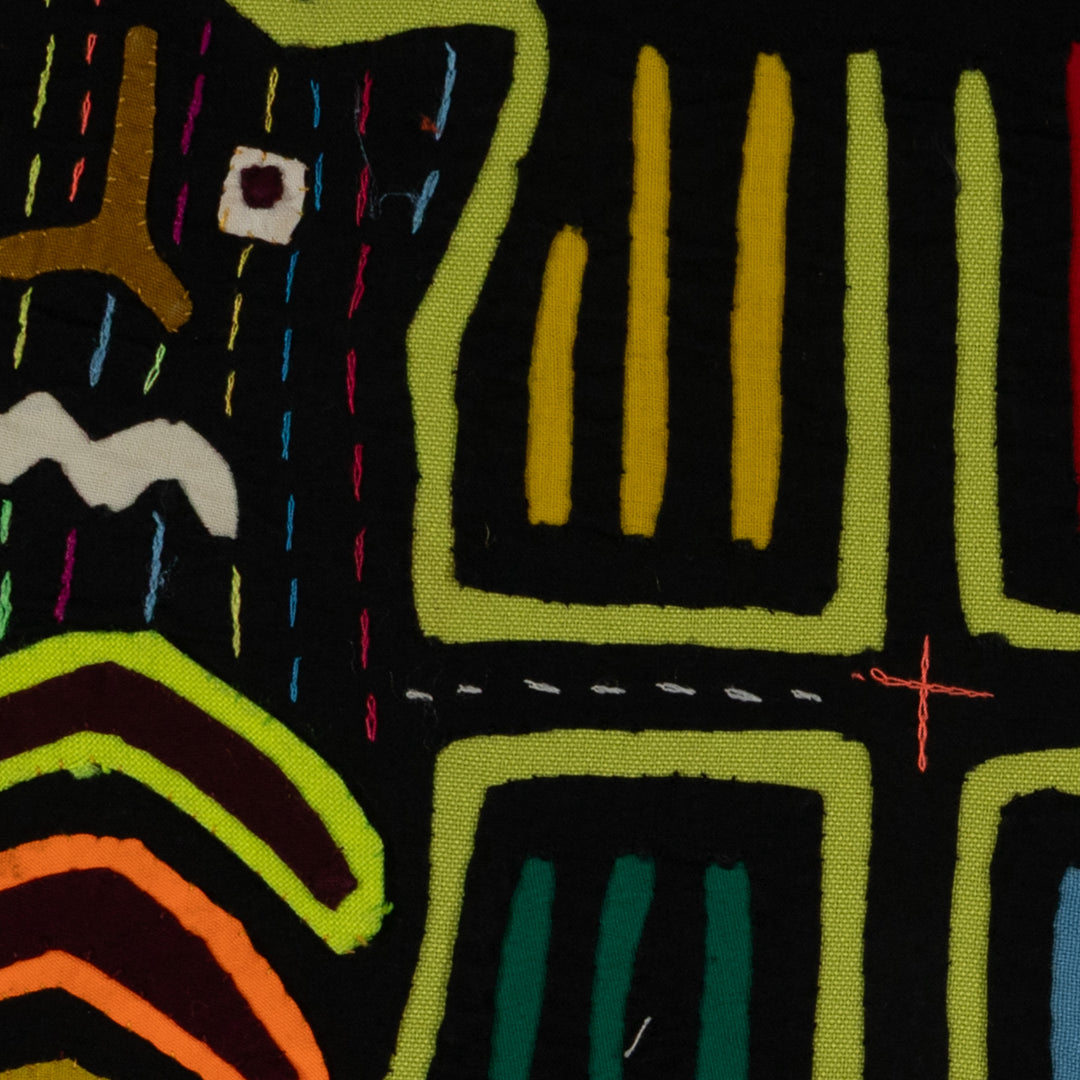 Traditional Black And Chartruce Weird Buddy Mola