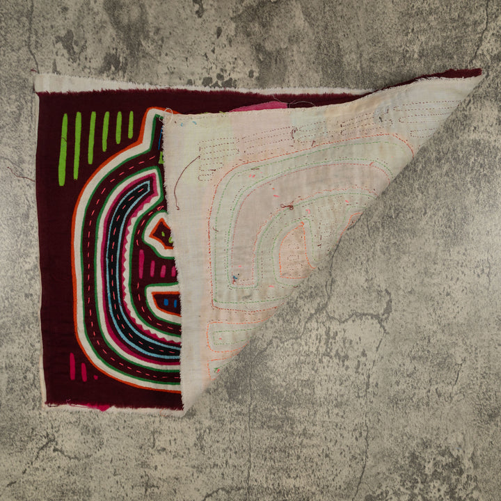 Traditional Red And White Who Me Mola