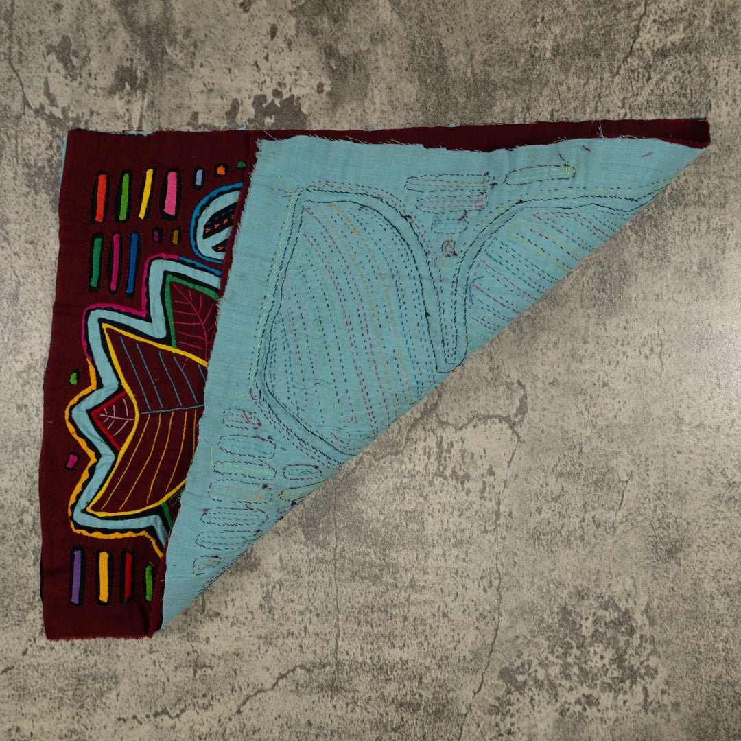 Traditional Magnificent Multi-Color Bird Mola