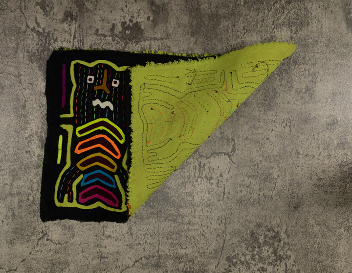 Traditional Black And Chartruce Weird Buddy Mola