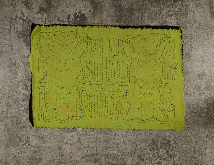 Traditional Black And Chartruce Weird Buddy Mola