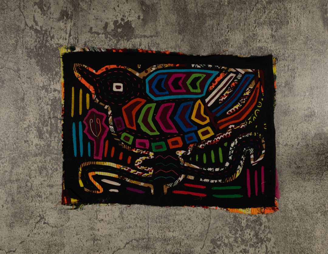 Vintage Rainbow Fancy Bird Mola