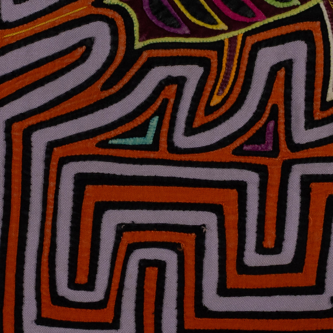 Traditional Orange And Gray Fish Mola