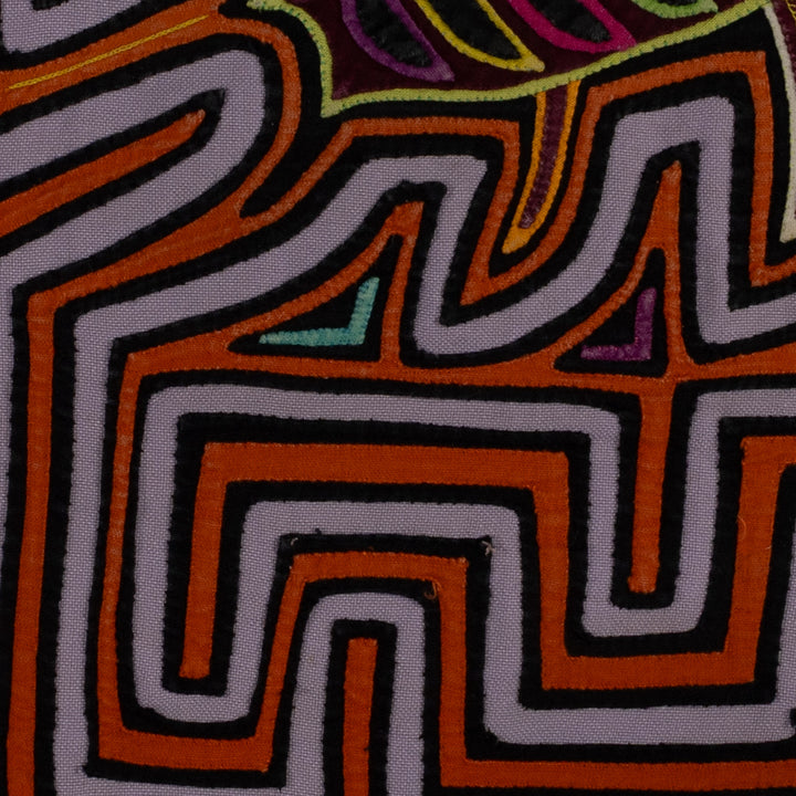 Traditional Orange And Gray Fish Mola