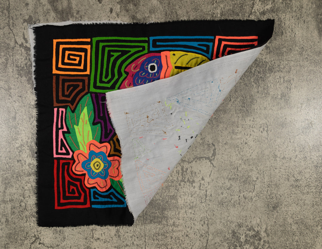 Fantasy Red Blue And Orange Toucan Bird Mola