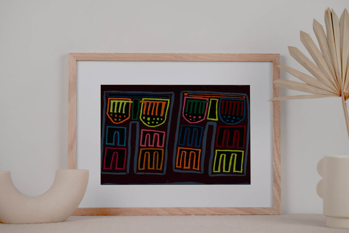 Classic Multi-Color Ratty Rag Pant Mola