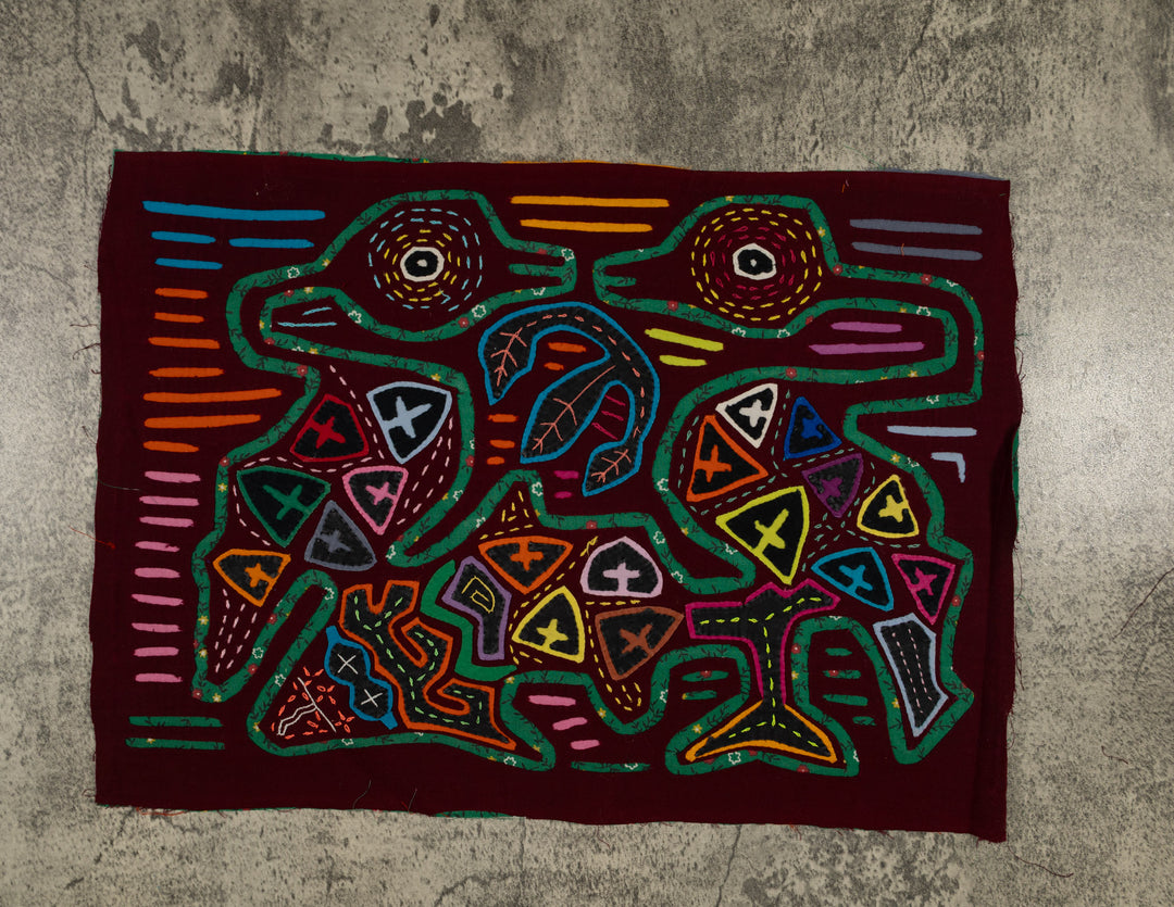 Vintage Kissing Swan Bird Mola