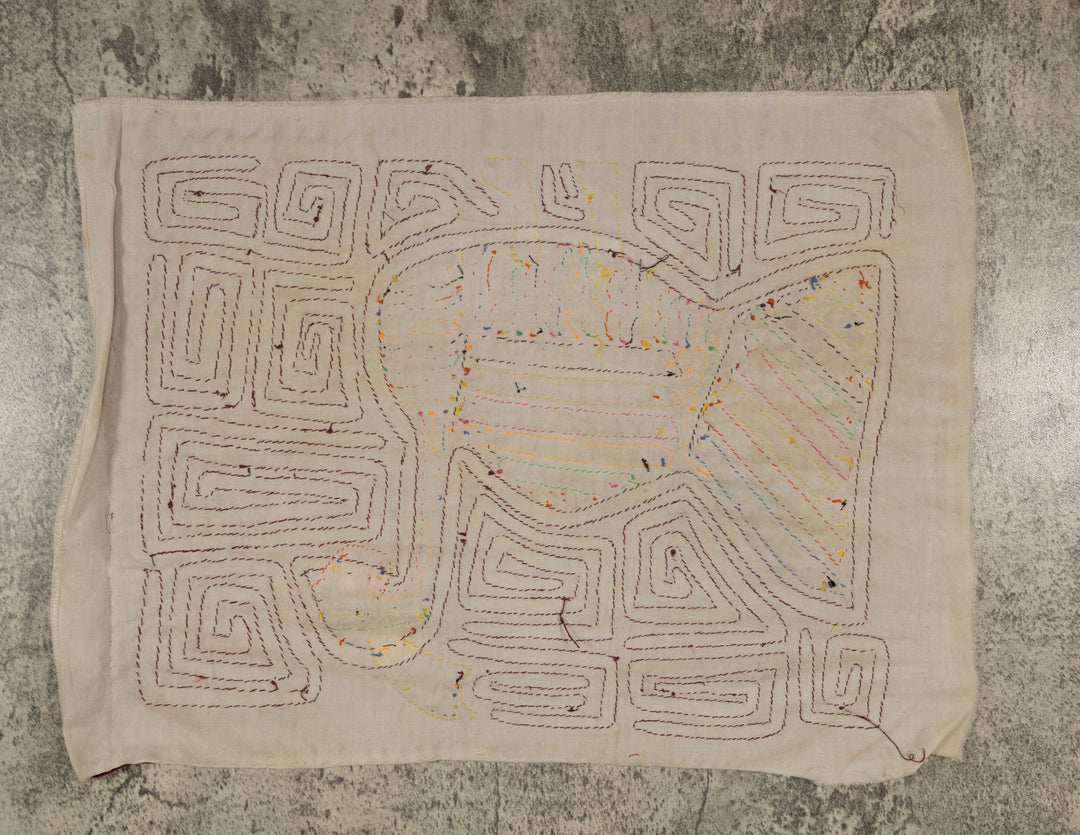 Traditional Burgundy And White Wild Turkey Mola