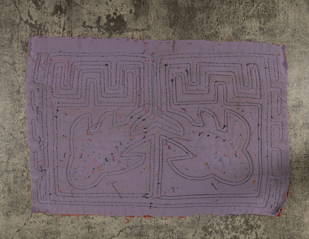 Traditional Orange And Gray Fish Mola