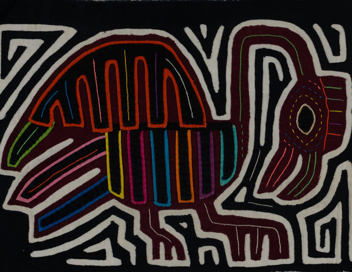 Black And Burgundy Wild Jungle Turkey Bird Mola