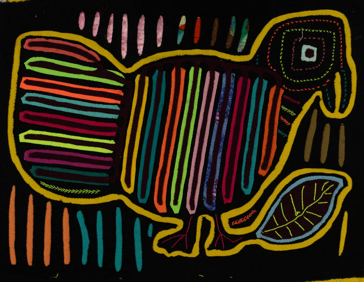 Rainbow Colors Partridge Jungle Bird Mola