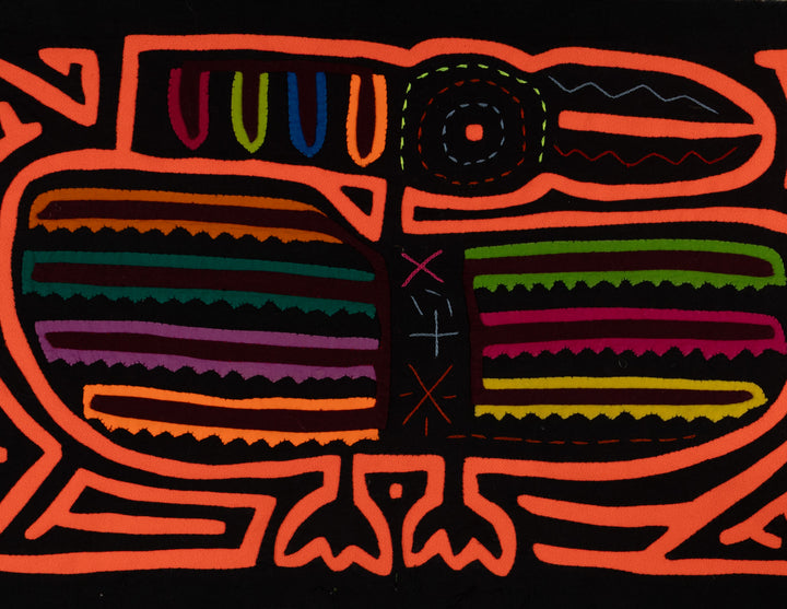 Classic Neon Orange Thunderbird Mola