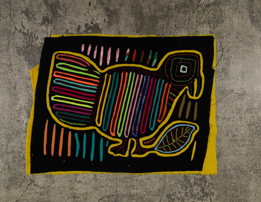 Rainbow Colors Partridge Jungle Bird Mola