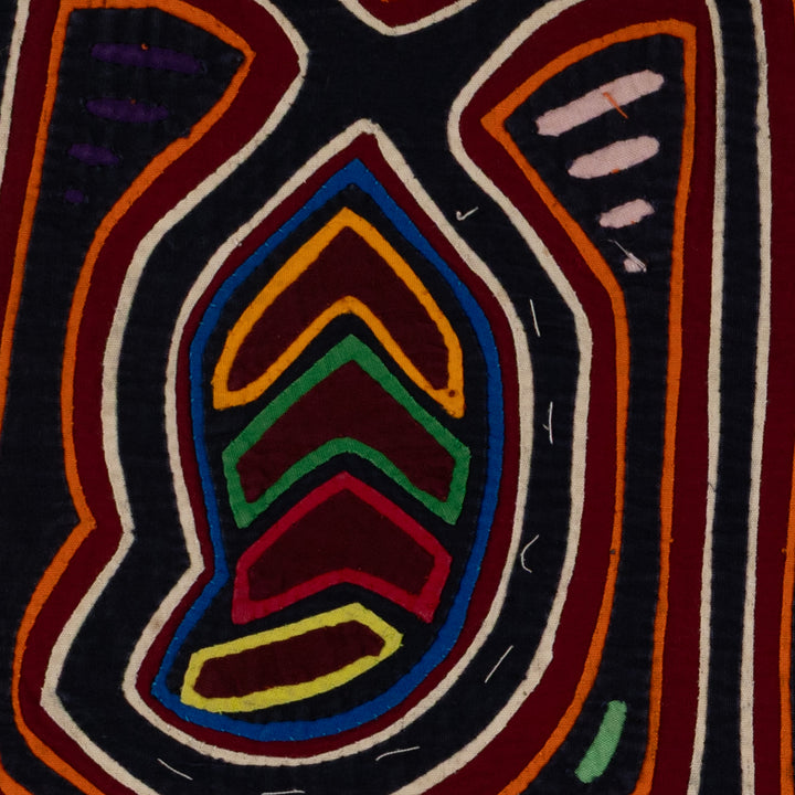 Traditional Multi-Color Mango Fruit Mola