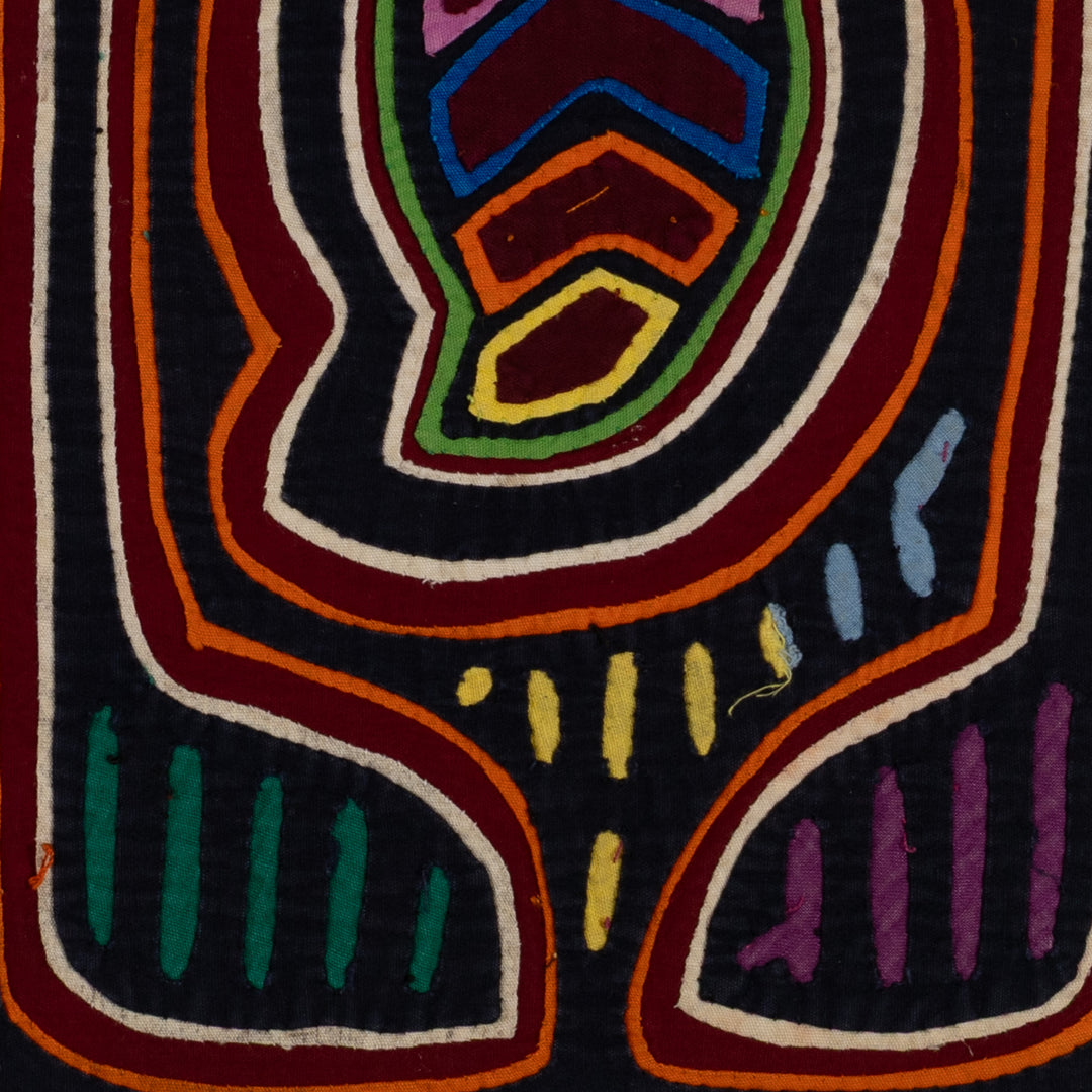 Traditional Multi-Color Mango Fruit Mola