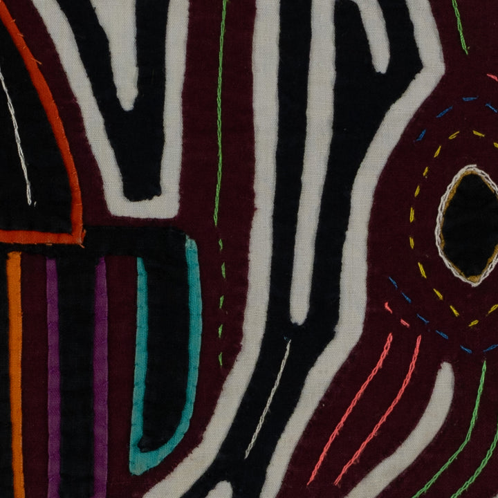 Black And Burgundy Wild Jungle Turkey Bird Mola