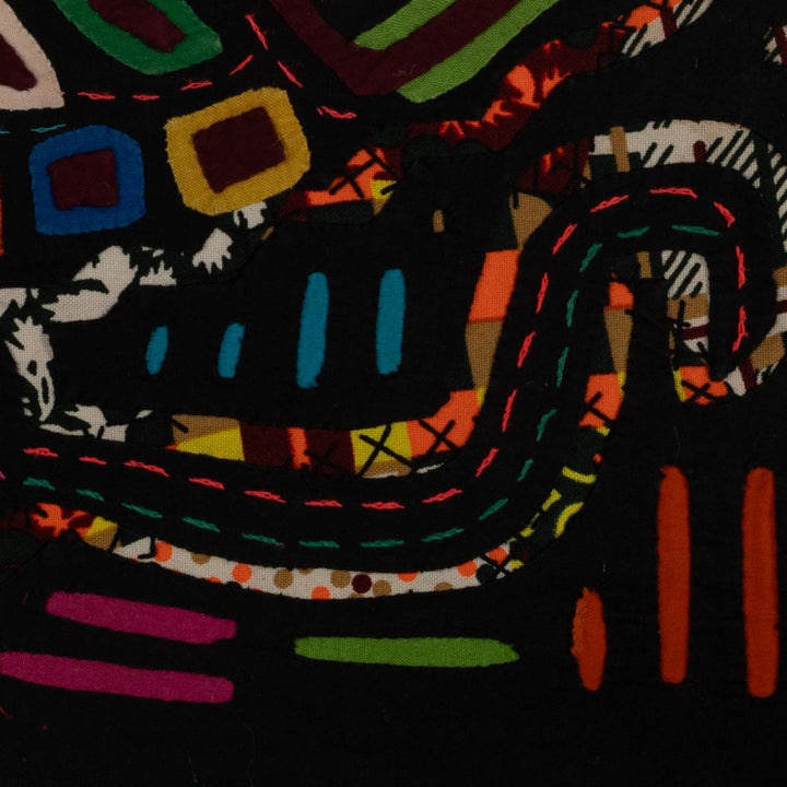 Vintage Rainbow Fancy Bird Mola