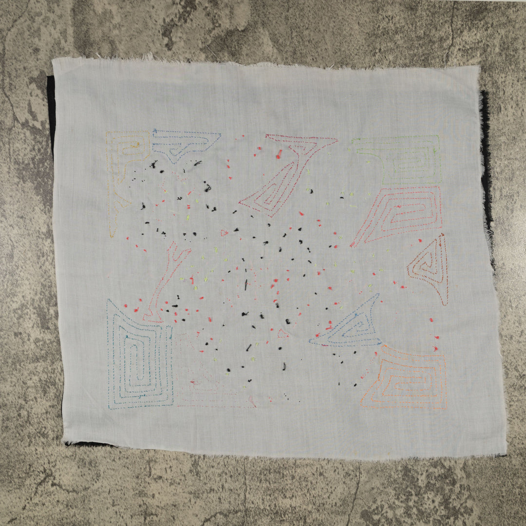 Fantasy Purple And Blue Toucan Parrot Bird Mola