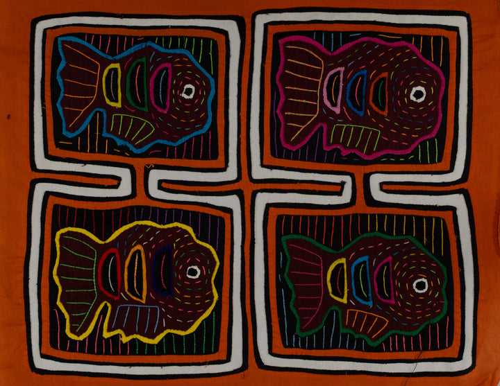 Traditional Orange And White Fish Aquarium Mola