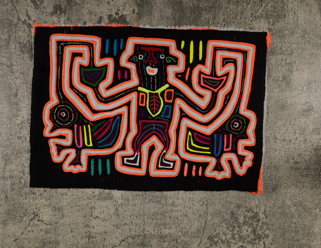 Classic Black White And Orange Chick On A String Mola