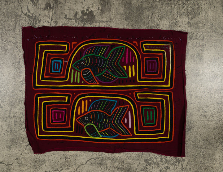 Traditional Red And Yellow Tropical Fish Mola