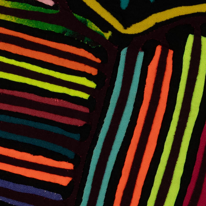 Rainbow Colors Partridge Jungle Bird Mola