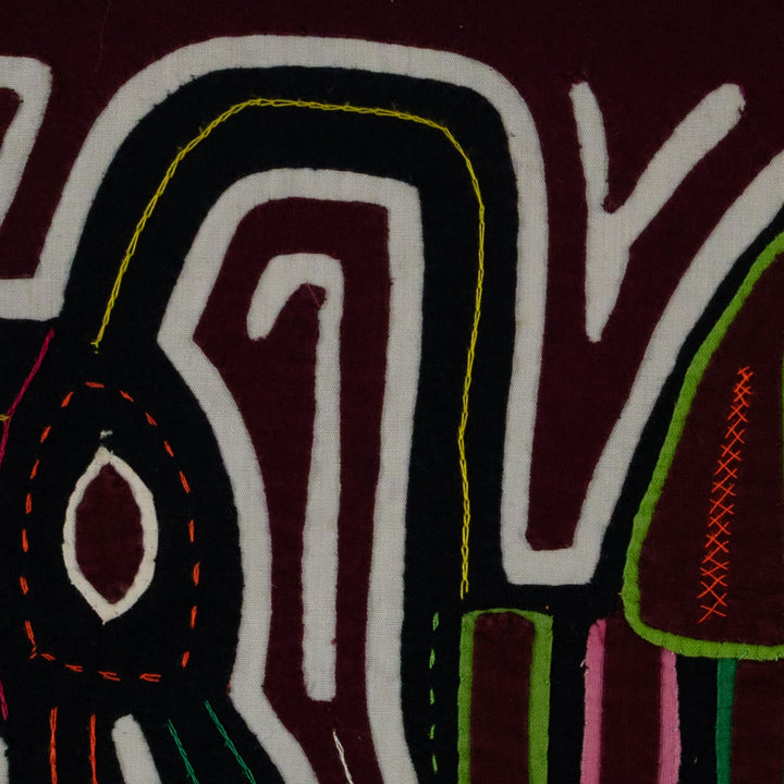 Maroon And Black Wild Jungle Turkey Bird Mola