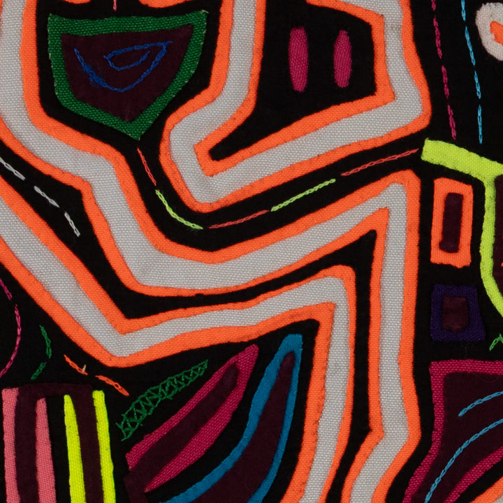 Classic Black White And Orange Chick On A String Mola