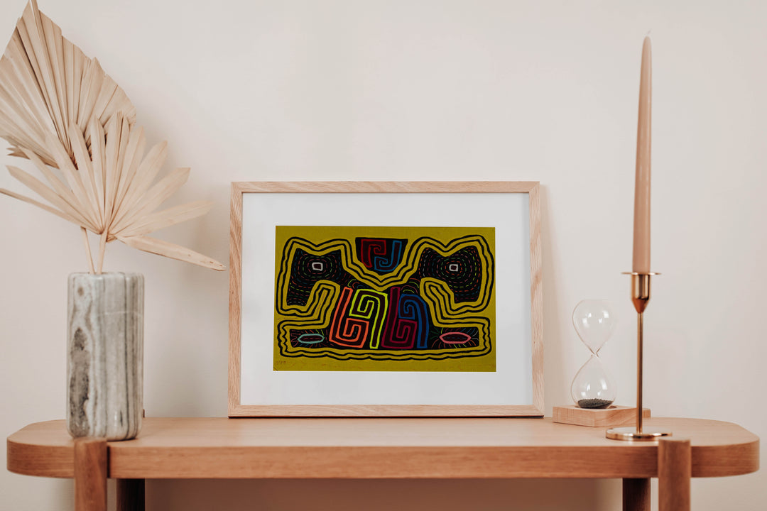 Traditional Weird Yellow Puppy Dog Mola