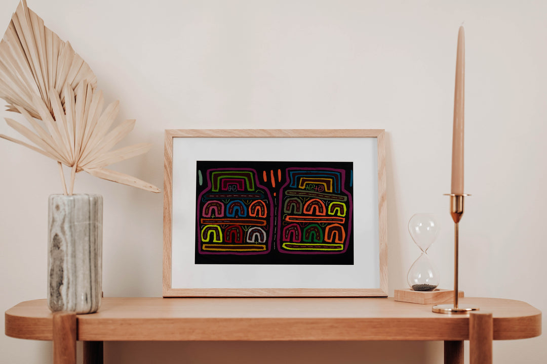 Classic Multi-Color Cookie Jar Mola